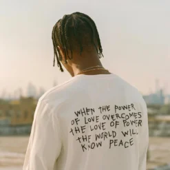 Sree Santhosh Power Of Love Long Sleeve (Chalk) Best Selling