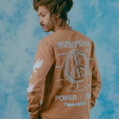 Sree Santhosh Best Selling WPP2P Cuffed L/S T-Shirt (Lion)