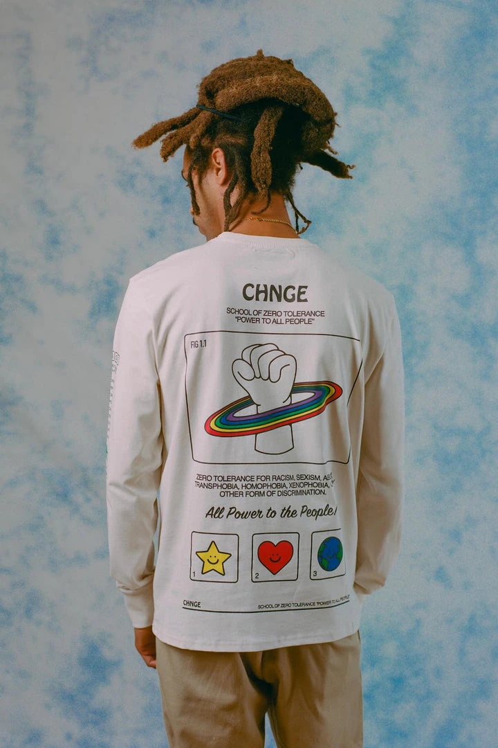 Sree Santhosh PTTP Cuffed L/S T-Shirt (Chalk) Best Selling 3 Sree Santhosh PTTP Cuffed L/S T-Shirt (Chalk) Best Selling