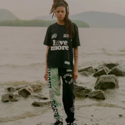 Sree Santhosh Best Selling Pieced Love More Always Be Kind Sweatpants