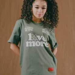 Sree Santhosh Best Selling Love More S/S T-Shirt (Juniper)