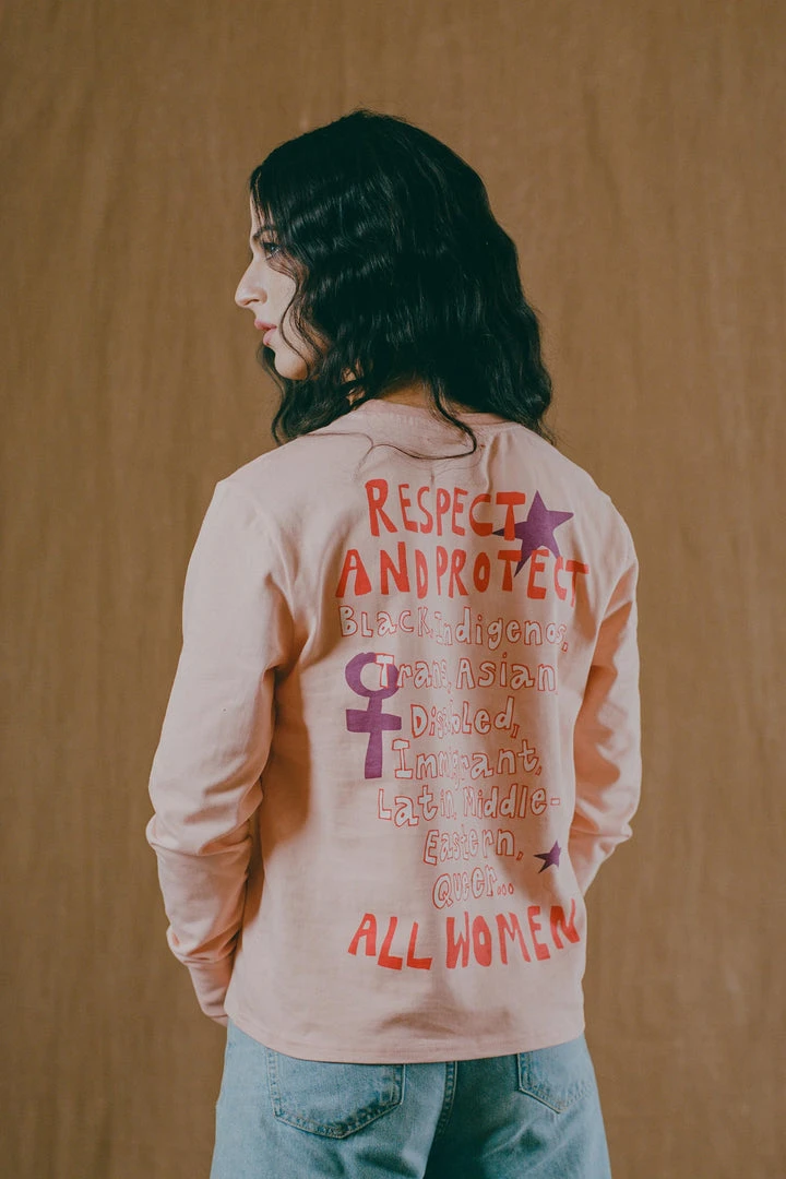 Sree Santhosh WDOYSRP L/S T-Shirt (Coral) 4 Sree Santhosh WDOYSRP L/S T-Shirt (Coral)