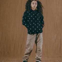 Sree Santhosh Best Selling Embroidered Peace Hoodie (Black) 8 Sree Santhosh Best Selling Embroidered Peace Hoodie (Black)