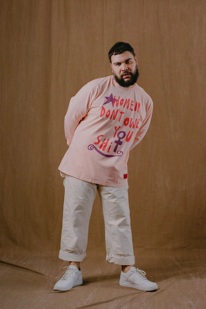 Sree Santhosh WDOYSRP L/S T-Shirt (Coral) 5 Sree Santhosh WDOYSRP L/S T-Shirt (Coral)