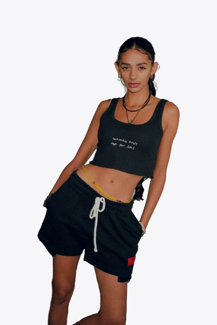 Sree Santhosh Best Selling WDOYS Ribbed Tank (Black) 5 Sree Santhosh Best Selling WDOYS Ribbed Tank (Black)