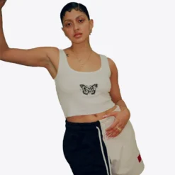 Sree Santhosh Best Selling Chalk/Black Pieced Sweatshorts