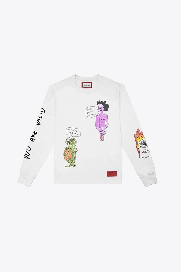 Sree Santhosh You Are Valid Long Sleeve 1 Sree Santhosh You Are Valid Long Sleeve