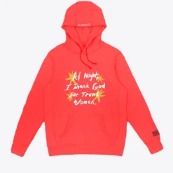 Sree Santhosh Thank God For Trans Women Hoodie