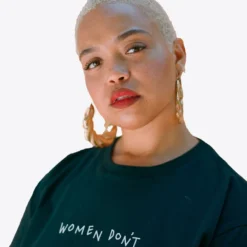 Sree Santhosh Best Selling Women Don't Owe You Shit (Black)