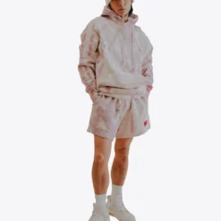 Sree Santhosh Best Selling Mauve Tiger Tie Dye University Hoodie