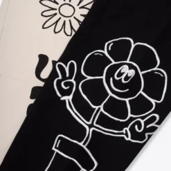 Sree Santhosh MHA Chalk/Black Pieced Sweatpant 7 Sree Santhosh MHA Chalk/Black Pieced Sweatpant