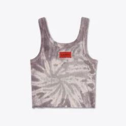 Sree Santhosh Mauve Tonal Spiral TD Tank