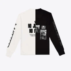 Sree Santhosh BHM Split L/S T-Shirt (Black/Chalk) Best Selling