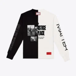 Sree Santhosh BHM Split L/S T-Shirt (Black/Chalk) Best Selling