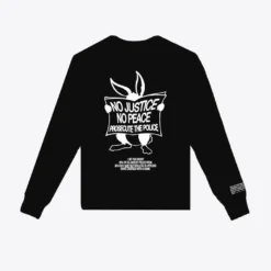 Sree Santhosh No Justice Long Sleeve (Black) Best Selling