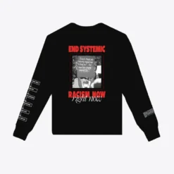 Sree Santhosh Best Selling Anti-Racism Long Sleeve (Black)