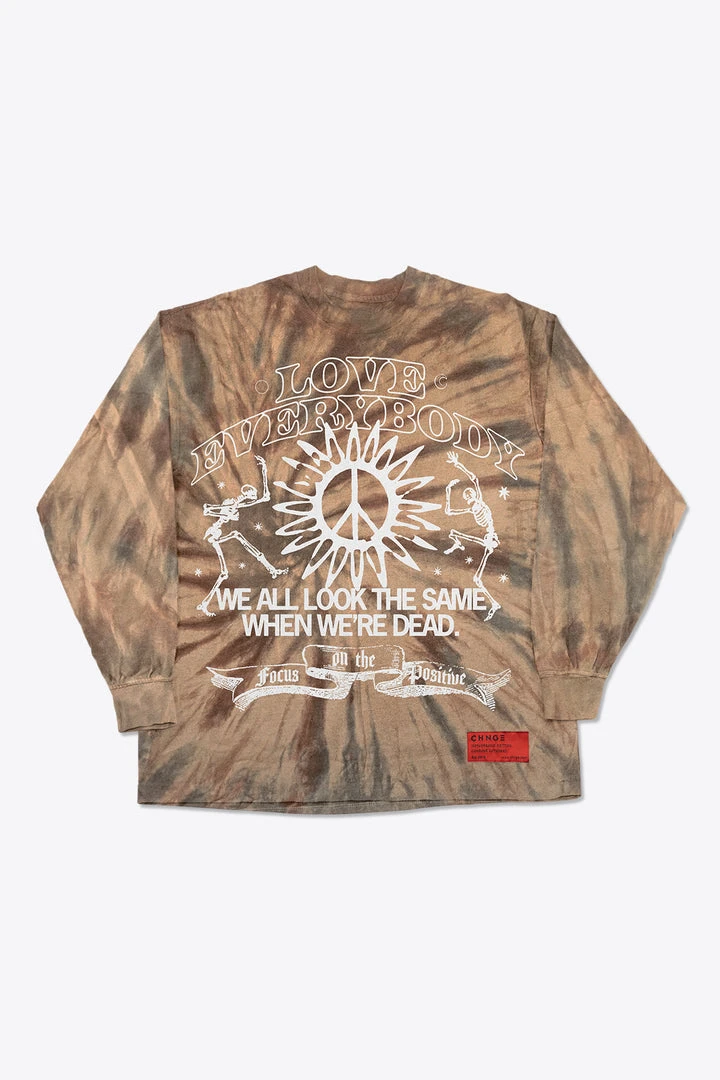 Sree Santhosh Love Everybody L/S Tie Dye Tee Best Selling 1 Sree Santhosh Love Everybody L/S Tie Dye Tee Best Selling