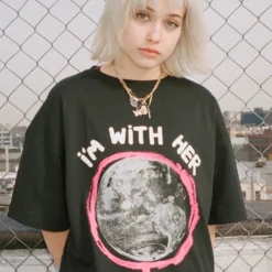 Sree Santhosh I'm With Her T-Shirt Dress Best Selling