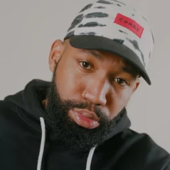 CHNGE Chalk/Black Tie Dye Baseball Cap