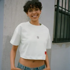 Sree Santhosh Power Of Love Crop (Mint)