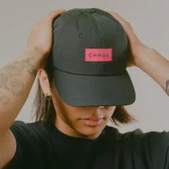 CHNGE Best Selling Black Classic Logo Baseball Cap