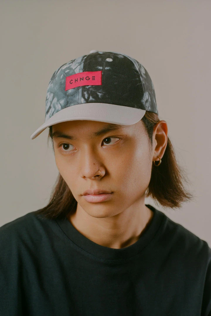 CHNGE Best Selling Black Marble Tie Dye Baseball Cap 6 CHNGE Best Selling Black Marble Tie Dye Baseball Cap