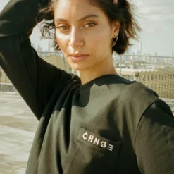 Sree Santhosh WDOYS Pocketed L/S Tee (Black)