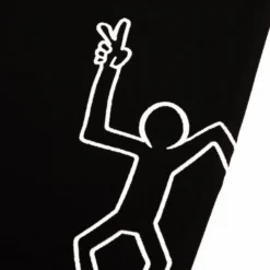 Sree Santhosh Black Love Peace Sweatpants