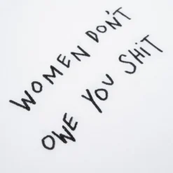 Sree Santhosh Best Selling WDOYS Crop Top (White)