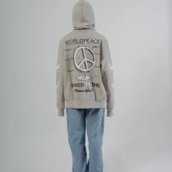 Sree Santhosh WPP2P Zip Up Hoodie (Sand) New Arrivals