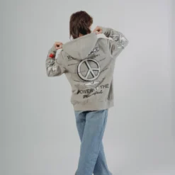 Sree Santhosh WPP2P Zip Up Hoodie (Sand) New Arrivals