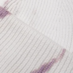 Sree Santhosh Tie Dye Oversized Beanie (Mauve/Chalk)