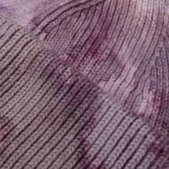 Sree Santhosh Tie Dye Oversized Beanie (Mauve)