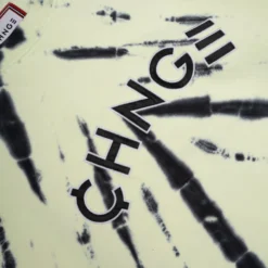 Sree Santhosh Lime CHNGE Logo Tiger Tie Dye Crewneck