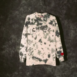 Sree Santhosh Cookies & Cream CHNGE Logo Tie Dye Crewneck Best Selling