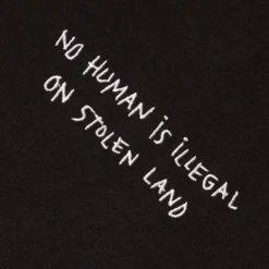 Sree Santhosh Best Selling No Human Is Illegal Crop