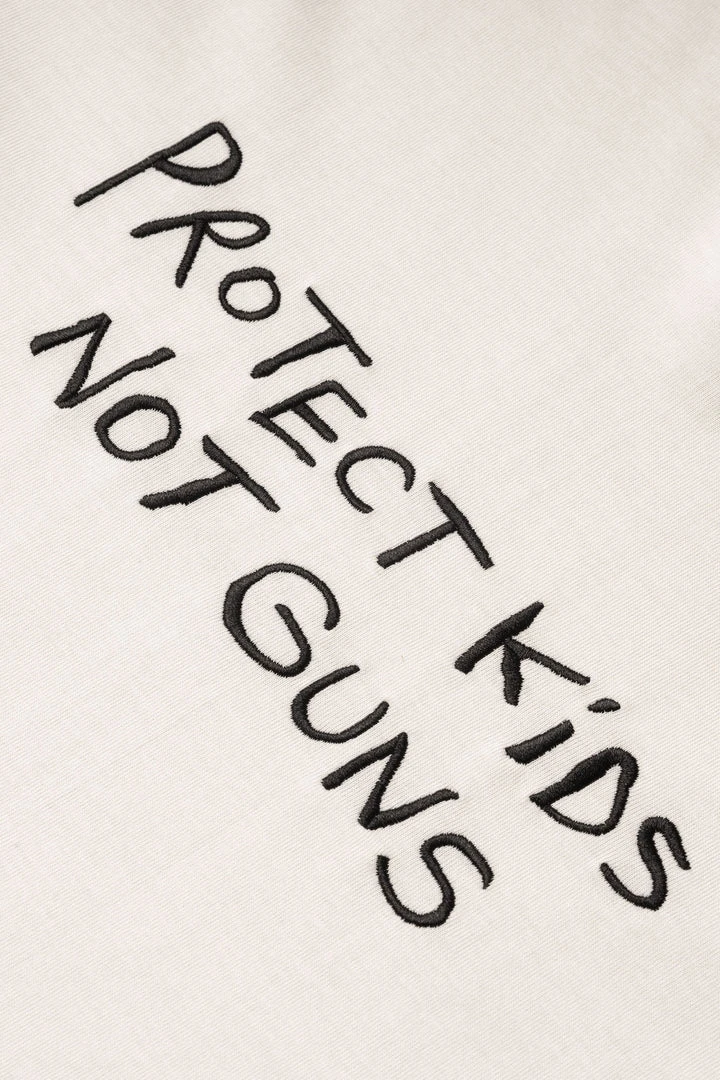 Sree Santhosh Kids Not Guns Long Sleeve (Chalk) 3 Sree Santhosh Kids Not Guns Long Sleeve (Chalk)