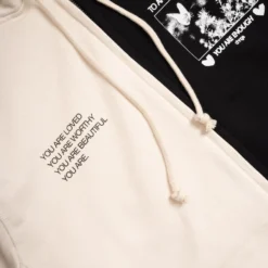 Sree Santhosh You Matter Zip Up Hoodie (Black/Chalk) New Arrivals