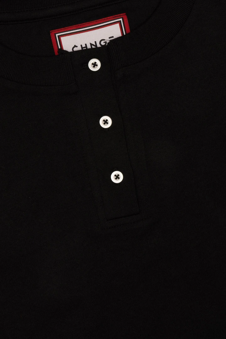 Sree Santhosh Best Selling Black LVPE L/S Henley Crop Top 3 Sree Santhosh Best Selling Black LVPE L/S Henley Crop Top