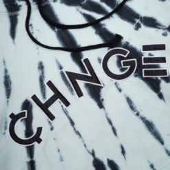 Sree Santhosh Mint Tiger Tie Dye University Hoodie