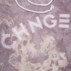 Sree Santhosh Mauve Marble Tie Dye University Hoodie