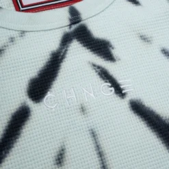 Sree Santhosh Tiger Stripe Tie Dye Logo Ribbed Tank (Mint) Best Selling