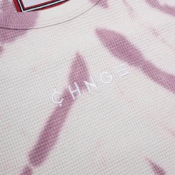 Sree Santhosh Tiger Stripe Tie Dye Logo Ribbed Tank (Mauve/Chalk) Best Selling 7 Sree Santhosh Tiger Stripe Tie Dye Logo Ribbed Tank (Mauve/Chalk) Best Selling