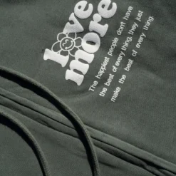 Sree Santhosh Love More Zip Up Hoodie (Juniper) New Arrivals