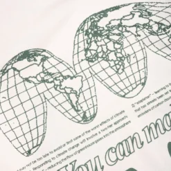 Sree Santhosh World Of Change S/S Ringer T-Shirt (Chalk)