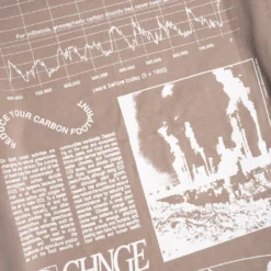 Sree Santhosh New Arrivals No Planet B S/S Ringer T-Shirt (Driftwood)