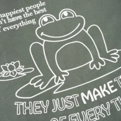 Sree Santhosh Happy People S/S Ringer T-Shirt (Juniper)