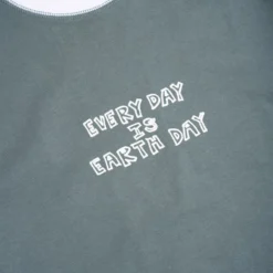 Sree Santhosh Every Day Is Earth Day S/S Ringer T-Shirt (North Atlantic) 10 Sree Santhosh Every Day Is Earth Day S/S Ringer T-Shirt (North Atlantic)