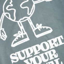 Sree Santhosh Every Day Is Earth Day S/S Ringer T-Shirt (North Atlantic) 11 Sree Santhosh Every Day Is Earth Day S/S Ringer T-Shirt (North Atlantic)