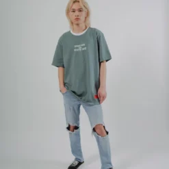 Sree Santhosh Every Day Is Earth Day S/S Ringer T-Shirt (North Atlantic) 9 Sree Santhosh Every Day Is Earth Day S/S Ringer T-Shirt (North Atlantic)